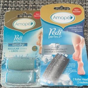 Amope Pedi Perfect Wet & Dry Foot File - Blue